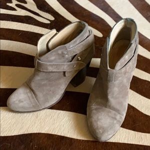 Beige Rag and Bone Harrow Booties- Size 36